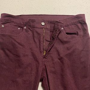 Burgundy LEVI STRAUSS Pair of Pants